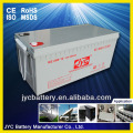 12V 200 ah solar gel battery rechargeable powerful battery